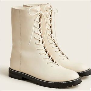 J.Crew Gwen Lug Sole Combat Boots